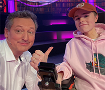 Prof. Dr. Eckart v. Hirschhausen und Comedian Carl Josef